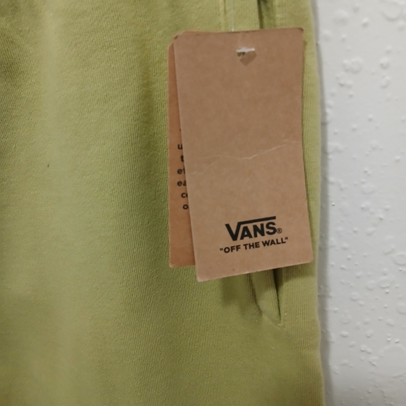 Vans Green and White Tie-Dye Joggers Unisex XL Sweatpants Thick Heavy NWT - Picture 4 of 16